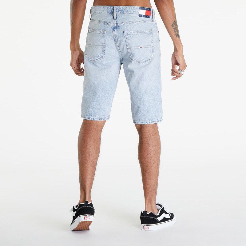 Tommy Hilfiger Pánské kraťasy Tommy Jeans Ryan Archive Shorts Denim Light