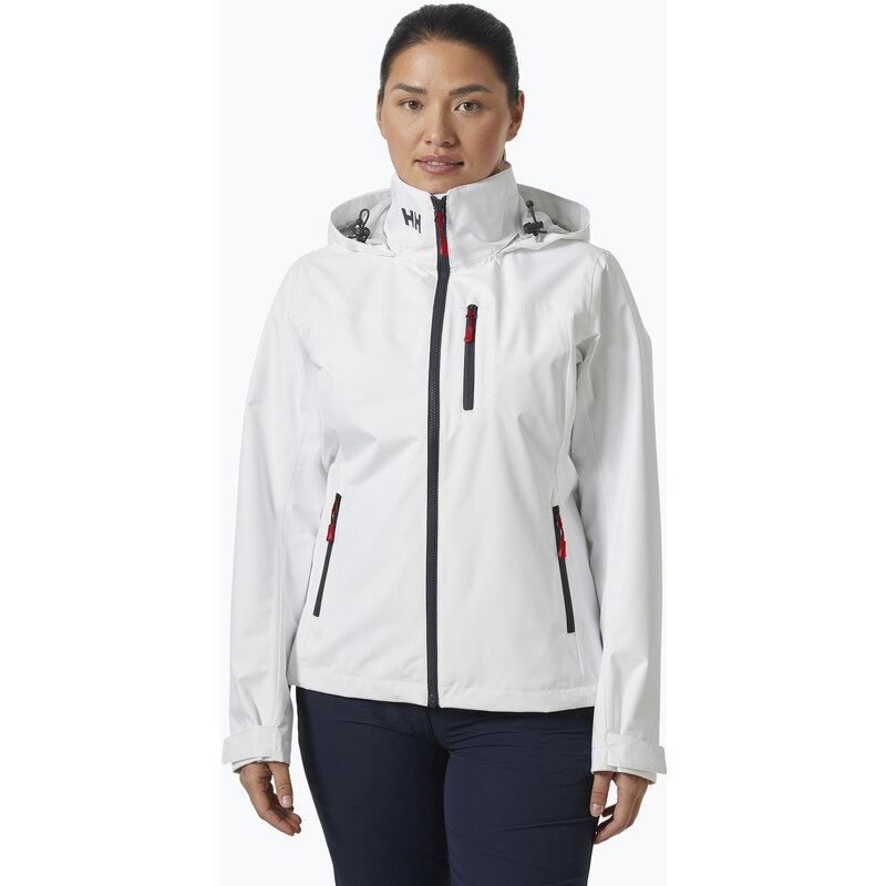 Dámská jachtařská bunda Helly Hansen Crew Hooded 2.0 white