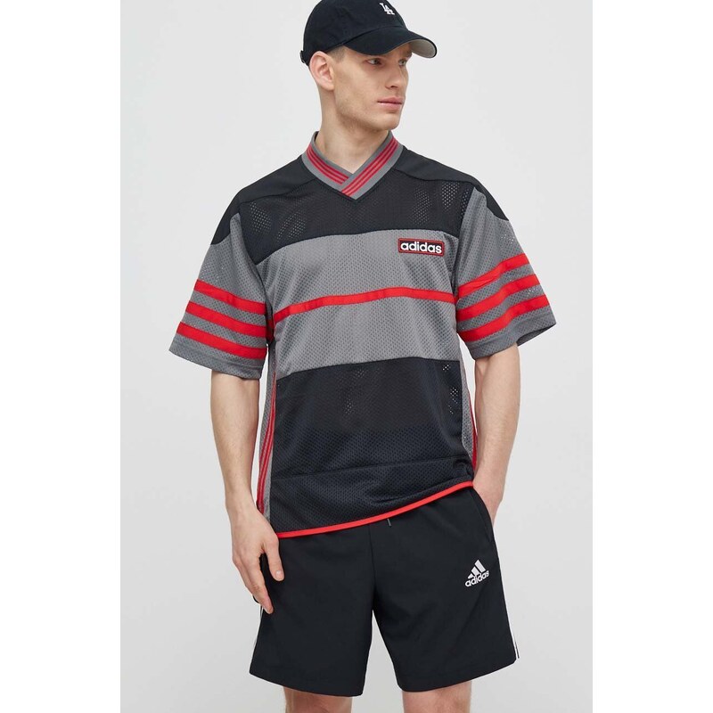 Tričko adidas Originals černá barva, IR7994