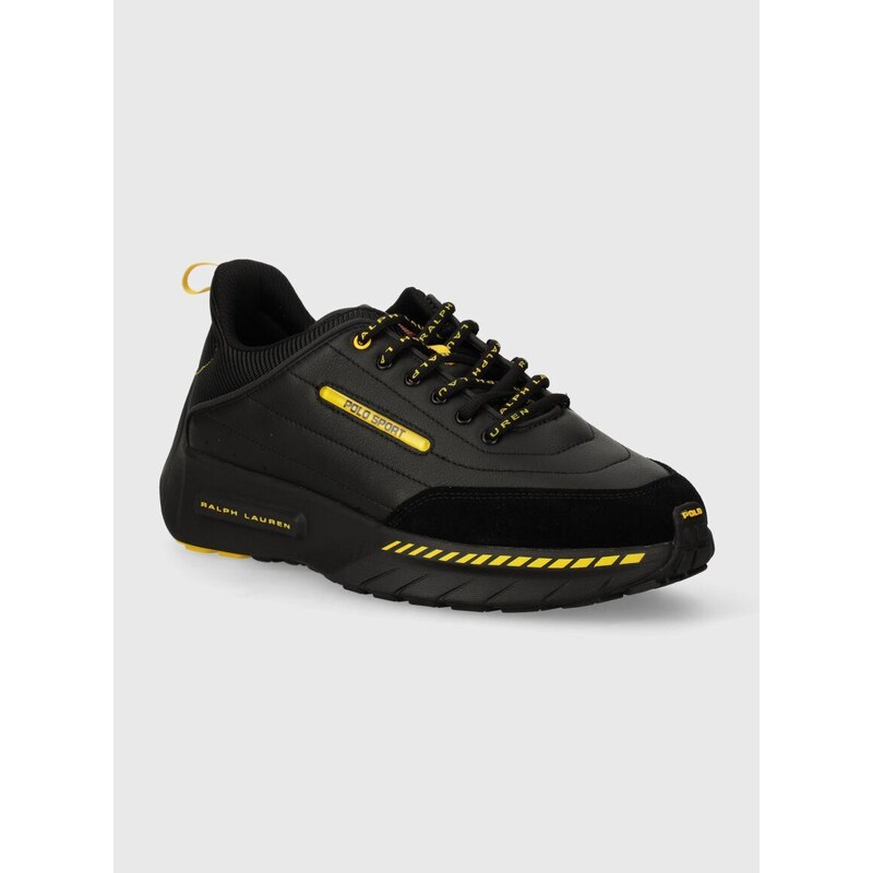 Sneakers boty Polo Ralph Lauren Ps 250 černá barva, 809931897001