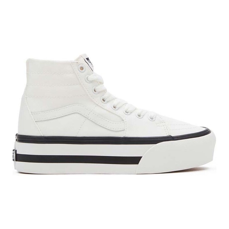 Kecky Vans SK8-Hi Tapered Stackform dámské, bílá barva, VN000CN5YB21