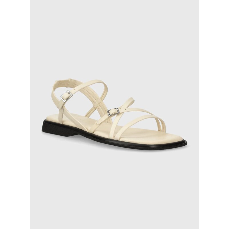 Kožené sandály Vagabond Shoemakers IZZY dámské, béžová barva, 5513-101-02