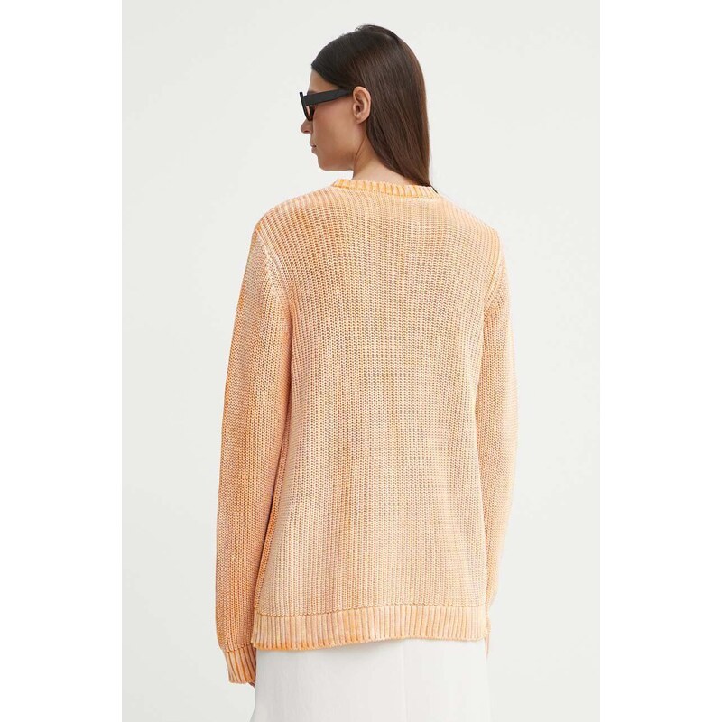 Bavlněný svetr Résumé AtlasRS Knit Pullover Unisex oranžová barva, 20371116