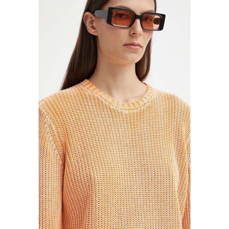 Bavlněný svetr Résumé AtlasRS Knit Pullover Unisex oranžová barva, 20371116