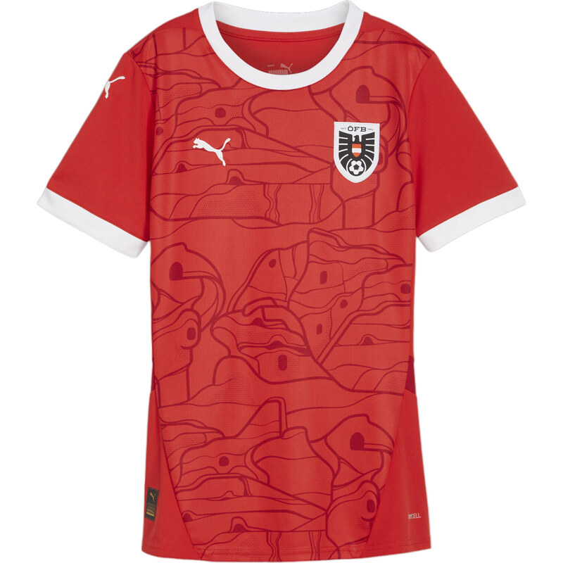 Dres Puma ÖFB HOME Jersey Replica W 2024 774011-01