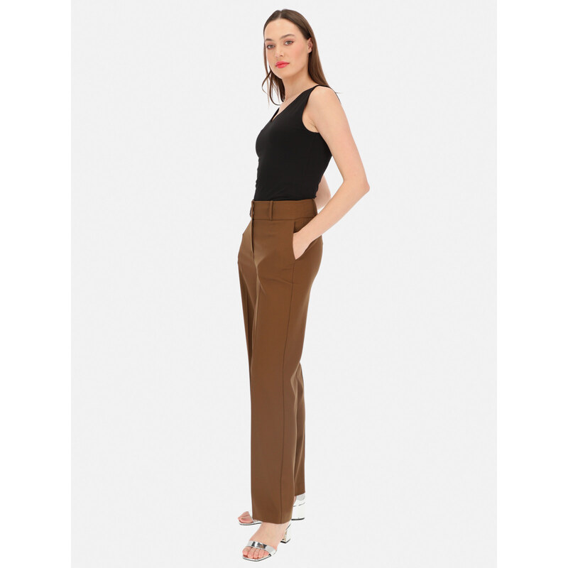 Potis & Verso Woman's Trousers Karmel