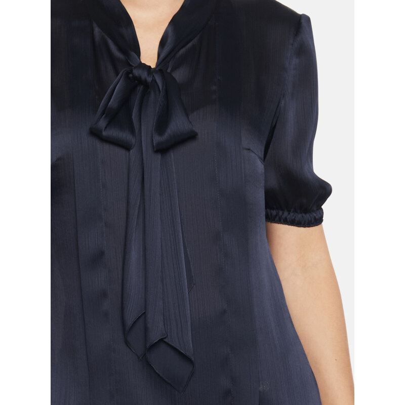 L`AF Woman's Blouse Zorin Navy Blue