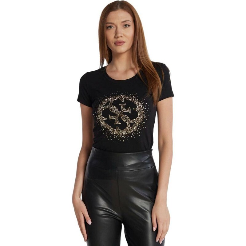 Guess dámské černé tričko 109096565