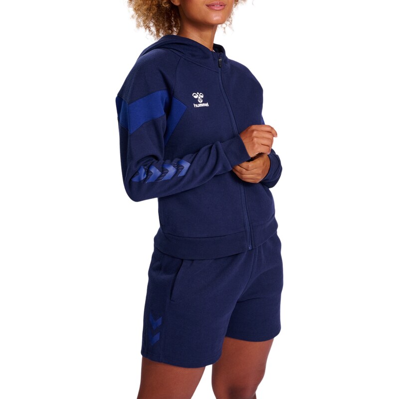 Hummel MMikina s kapucí HMLTRAVEL ZIP HOODIE WOMAN dámské 101962383