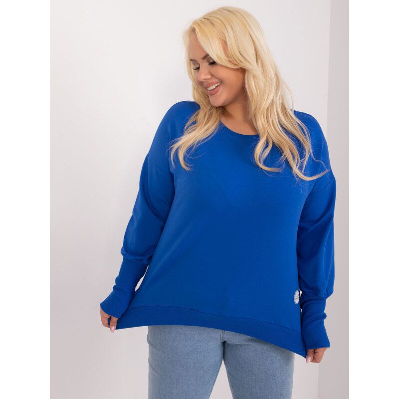 RELEVANCE Blouse-RV-BZ-9144.37-cobalt