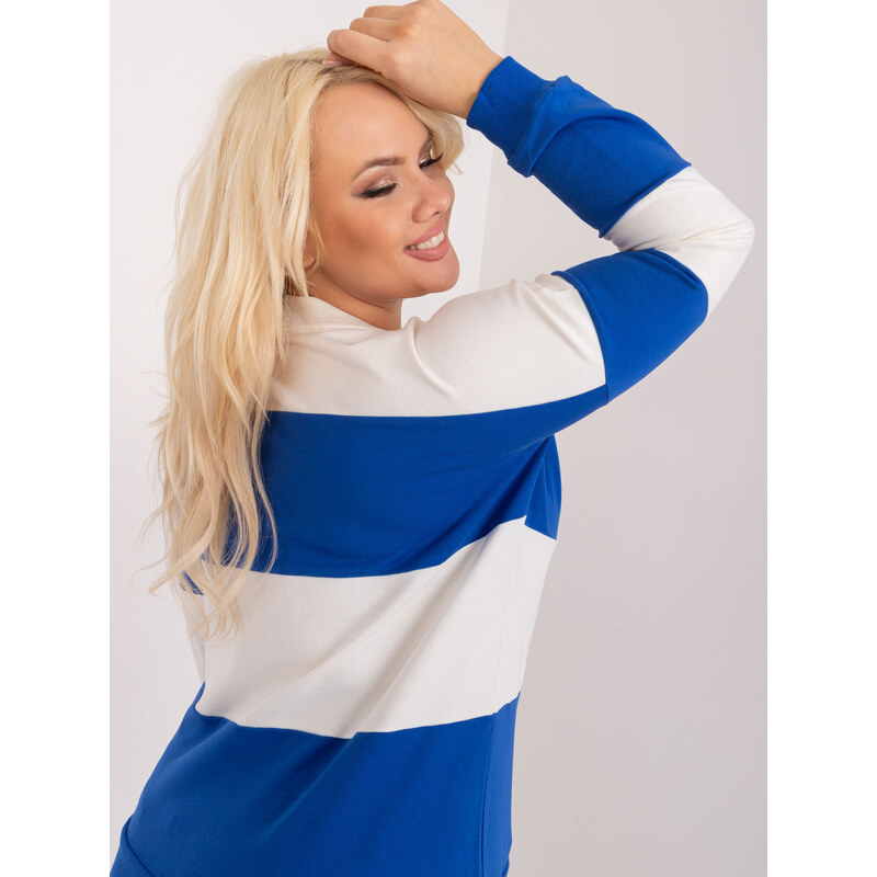 RELEVANCE Blouse-RV-BZ-9099.89-white-blue