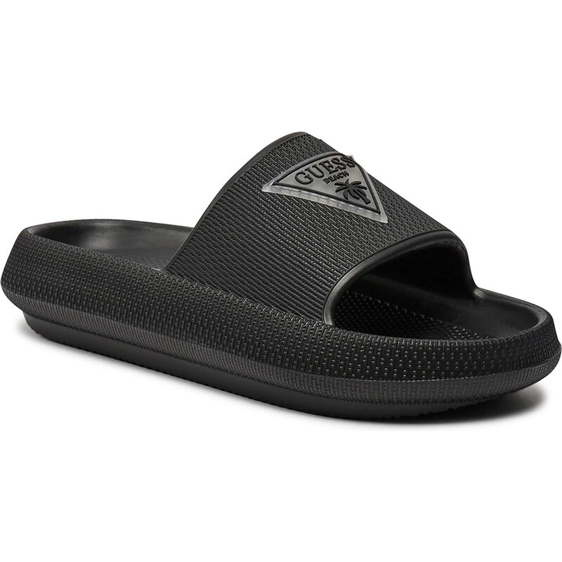 Guess rubber slippers BLACK 91158797