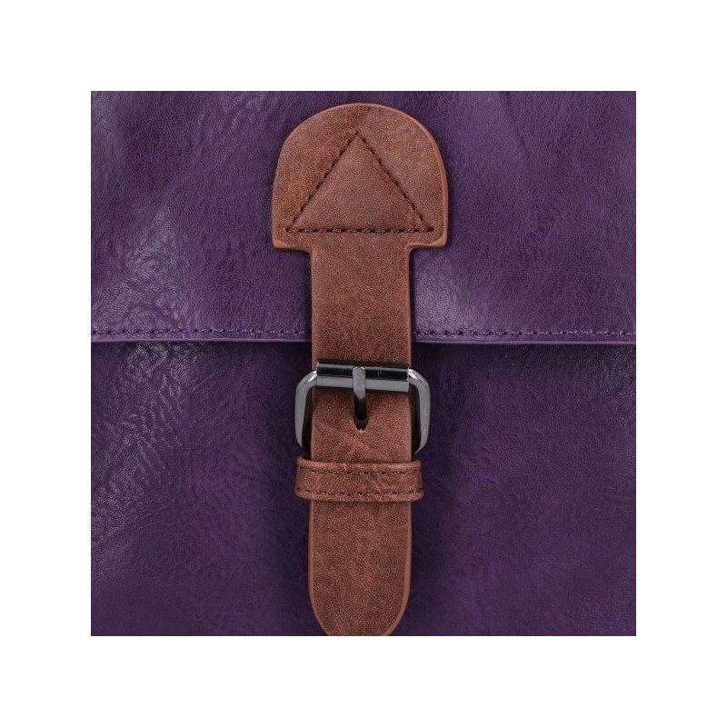 Dámská kabelka batůžek Herisson fialová 1502H450