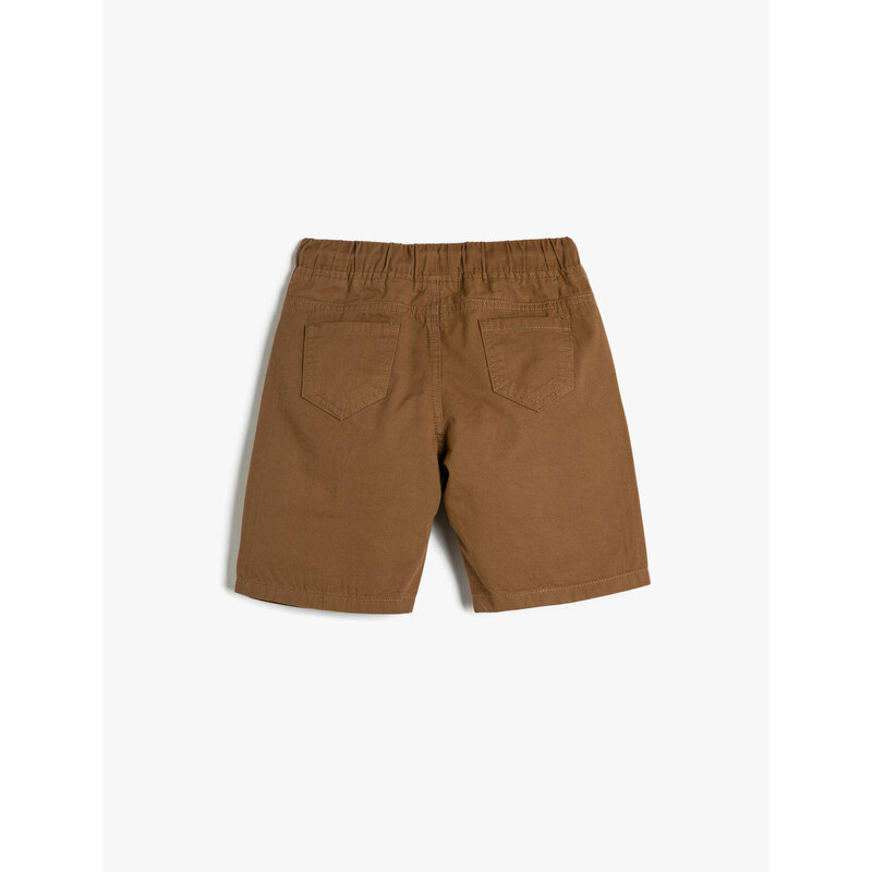 Koton Chino Shorts with Pocket Tie Waist Cotton