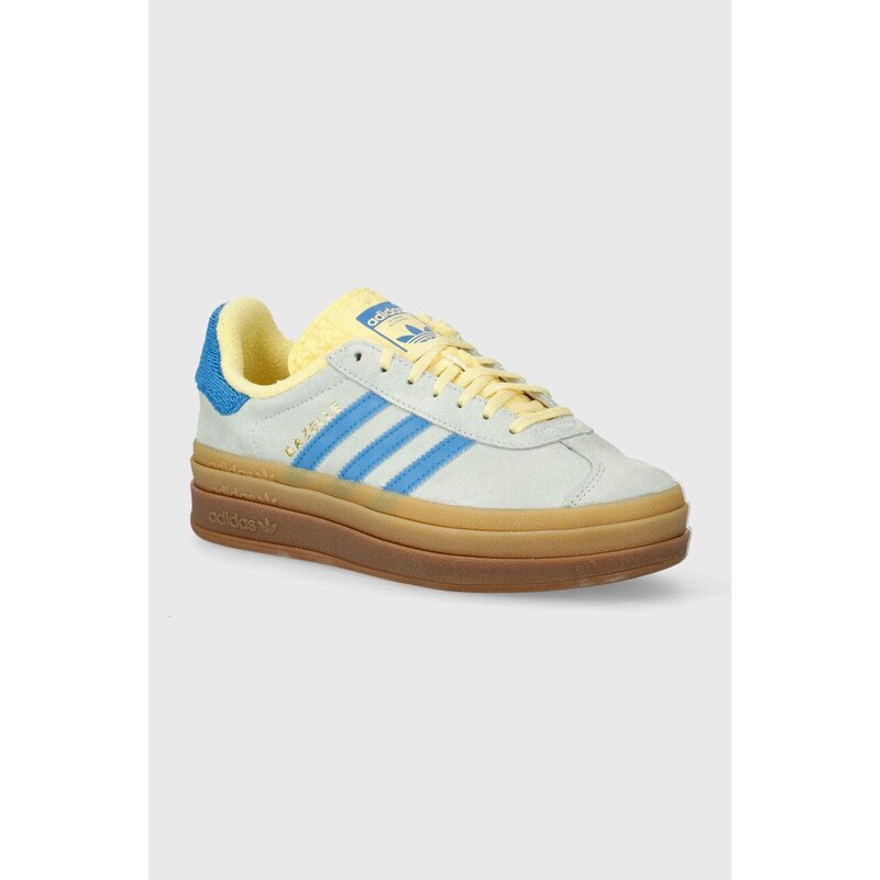 Semišové sneakers boty adidas Originals Gazelle Bold W IE0430