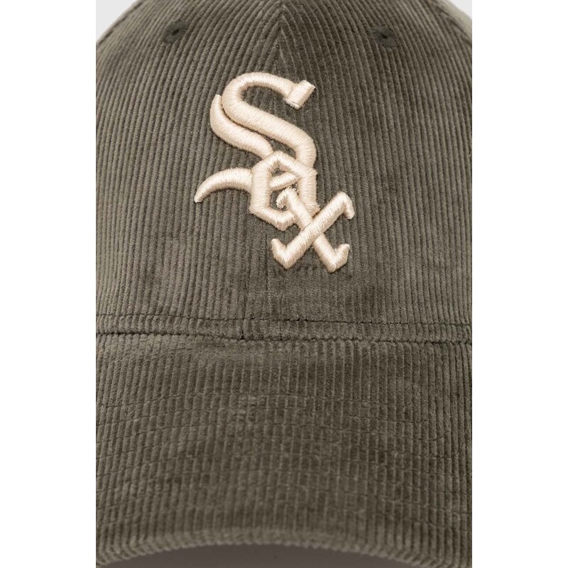 Kšiltovka New Era 9Forty Chicago White Sox zelená barva, s aplikací, 60435067