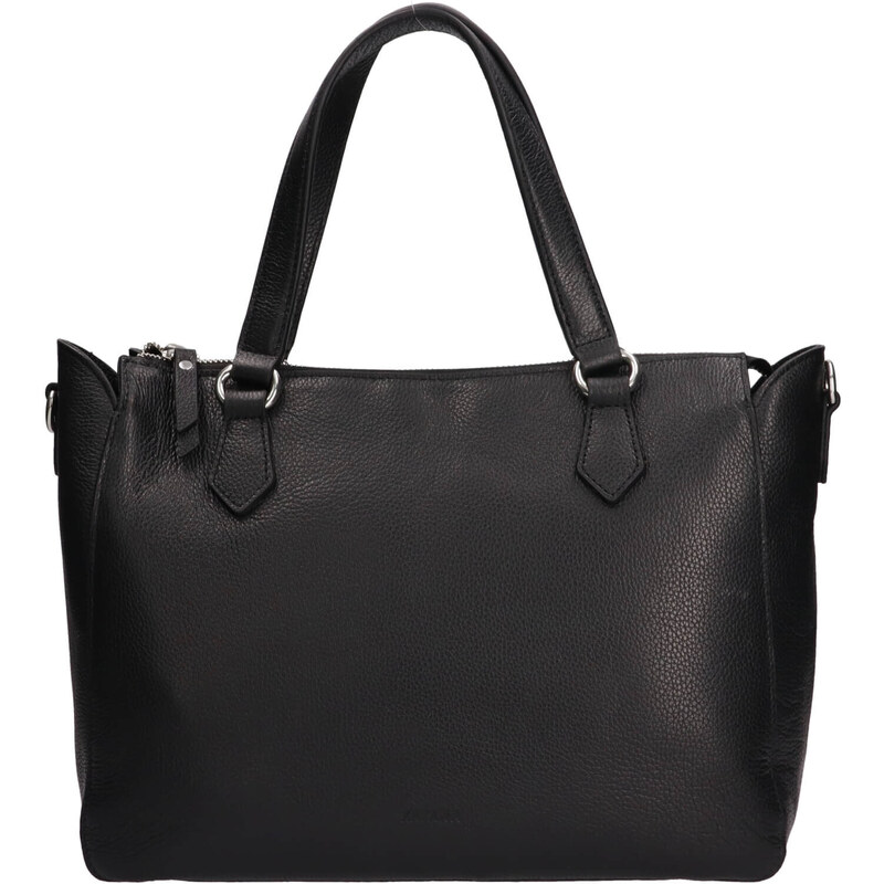 Elegantní dámská kožená kabelka Katana Charlie - černá