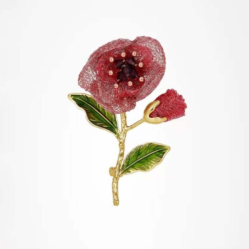 Éternelle Luxusní brož Rododendron