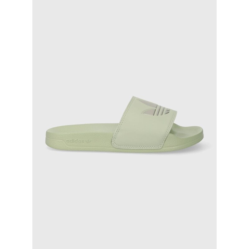Pantofle adidas Originals Adilette Lite zelená barva, IE2991