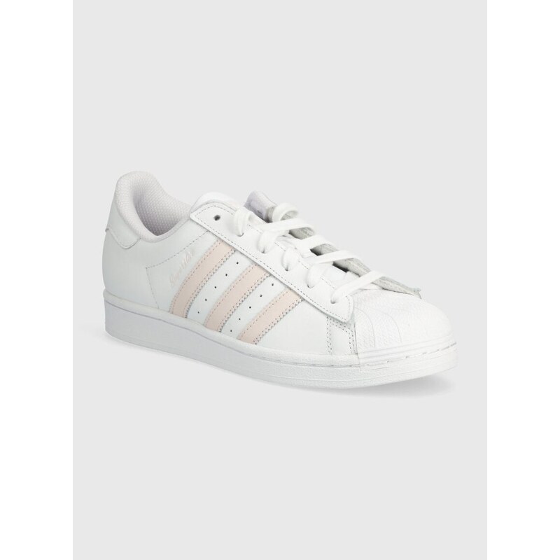 Sneakers boty adidas Originals Superstar W bílá barva, IE3001