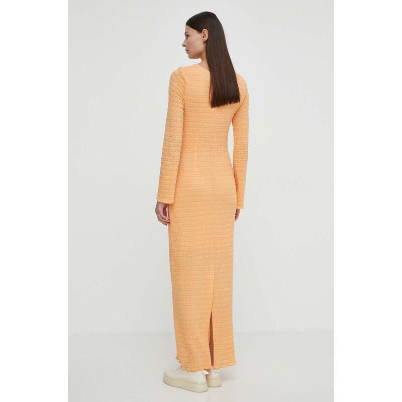 Šaty Résumé AriaRS Dress oranžová barva, maxi, 20481120