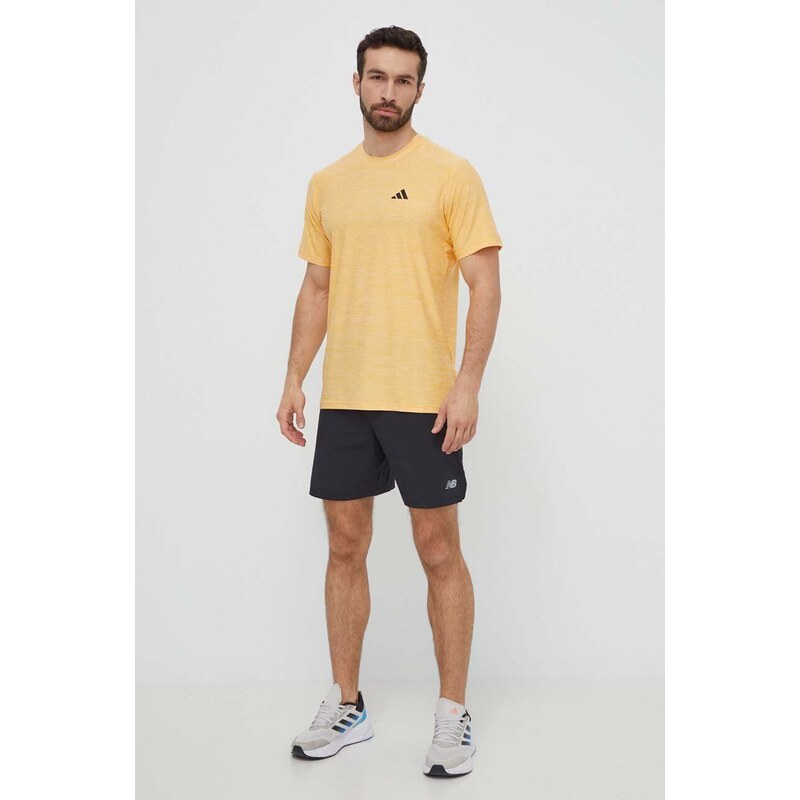 Tréninkové tričko adidas Performance žlutá barva, IT5402