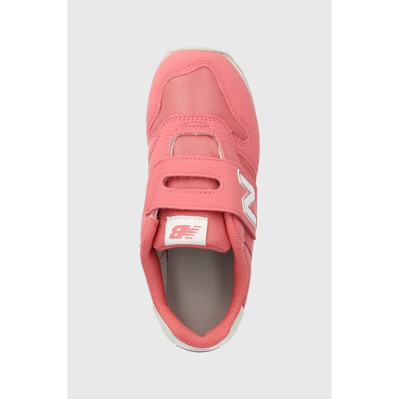 Dětské sneakers boty New Balance růžová barva