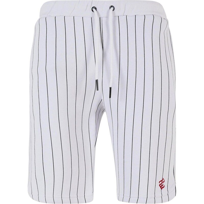 ROCAWEAR Kalhoty tmavě červená / černá / bílá