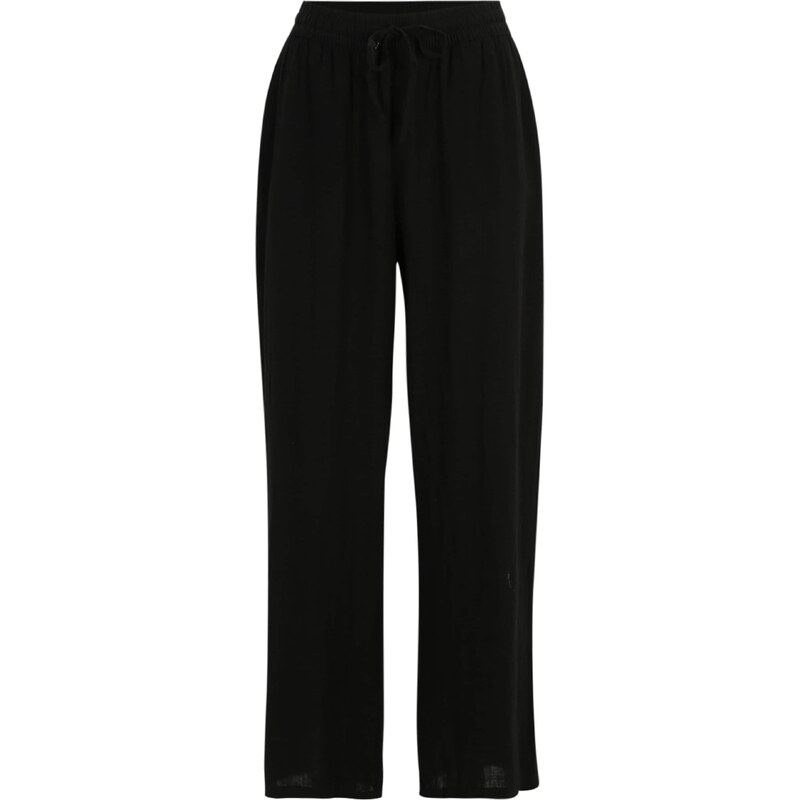 Vero Moda Petite Kalhoty LINN černá