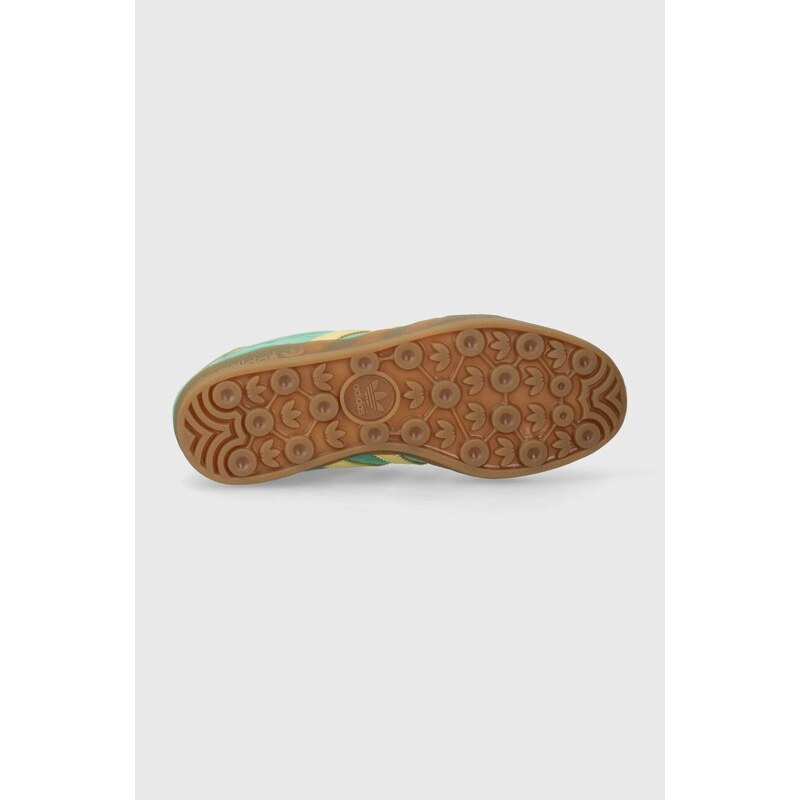 Sneakers boty adidas Originals Gazelle Indoor zelená barva, IH7500