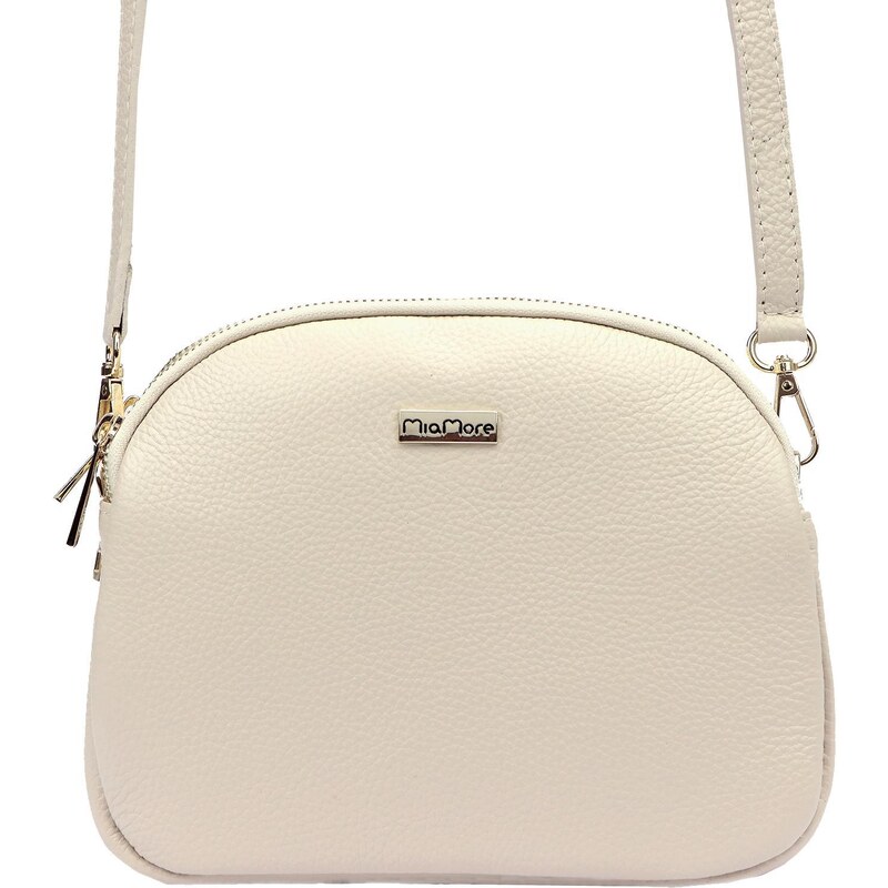 Kožená crossbody kabelka MiaMore 01-064