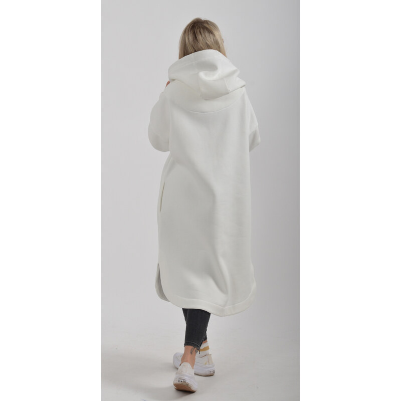 Enjoy Style Přechodový bílý kabát ES2016
