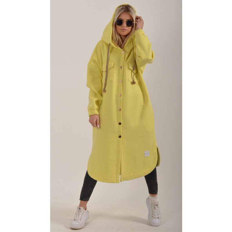 Enjoy Style Přechodový žlutý kabát ES2018