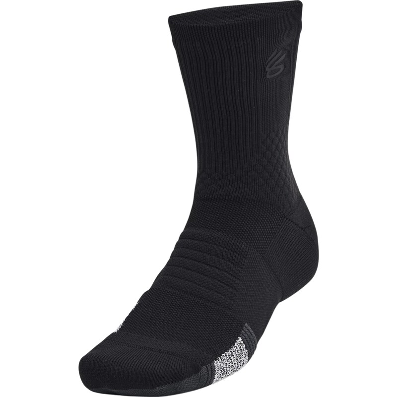 Ponožky Under Armour Curry ArmourDry Playmaker Mid-Crew Socks 1376231-002