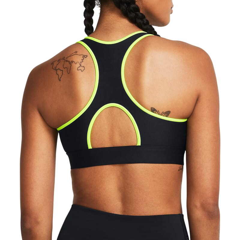 Podprsenka Under Armour HeatGear Mid Padless 1373865-004