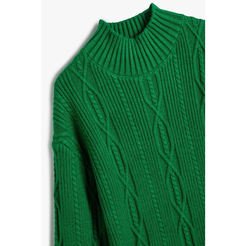 Koton Girl's Green Sweater