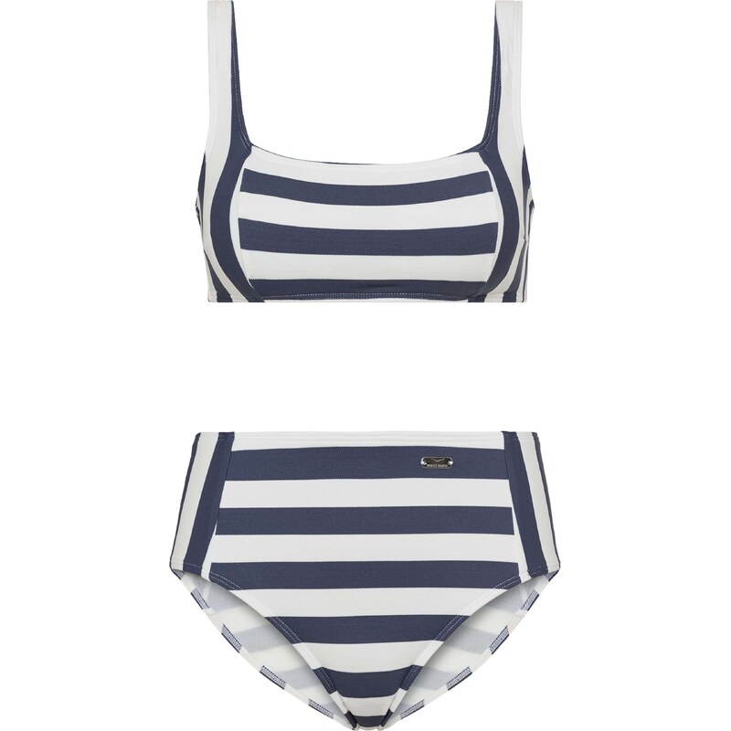 VENICE BEACH Bikiny námořnická modř / bílá 95783473
