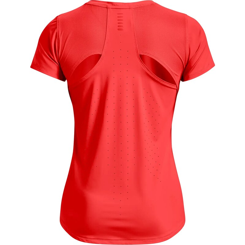 Dámské tričko Under Armour Iso-Chill 200 Laser Tee Vermilion-RED S