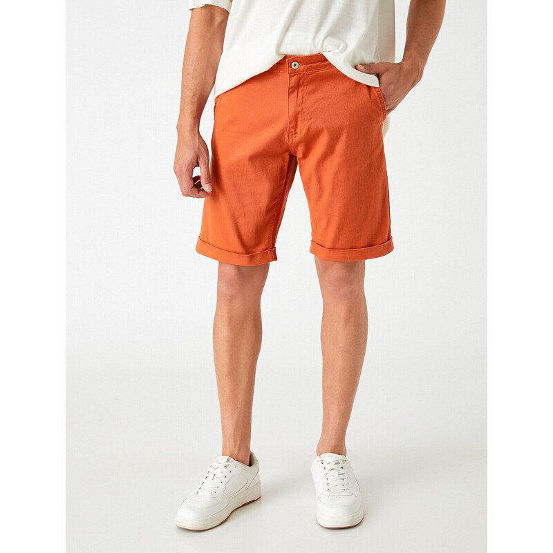 Koton Gabardine Chino Shorts