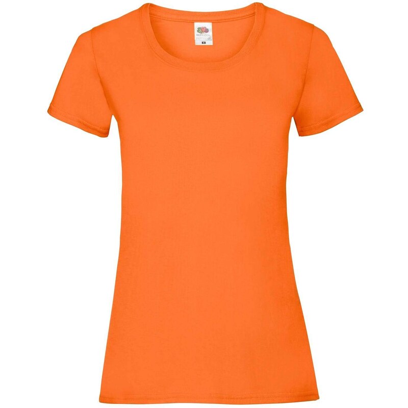 Orange Valueweight Fruit of the Loom T-shirt