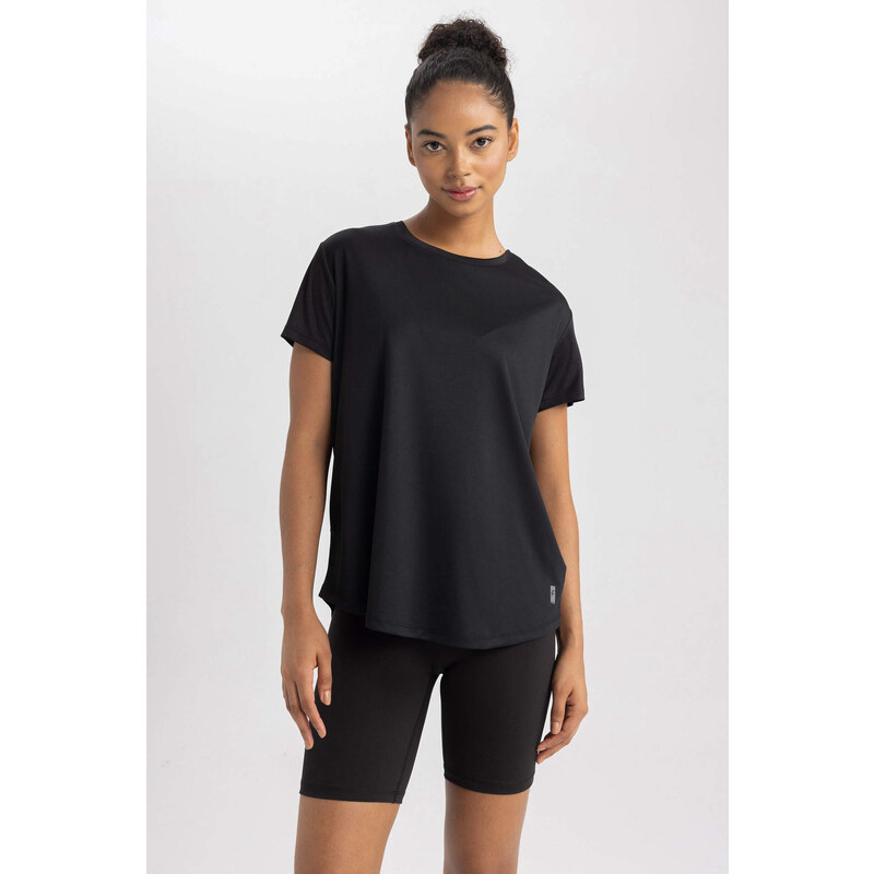 DEFACTO Comfort Fit Crew Neck Short Sleeve T-Shirt