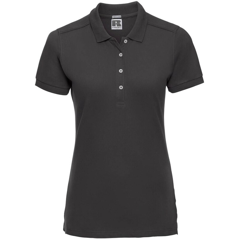 Blue Womens Stretch Polo Russell