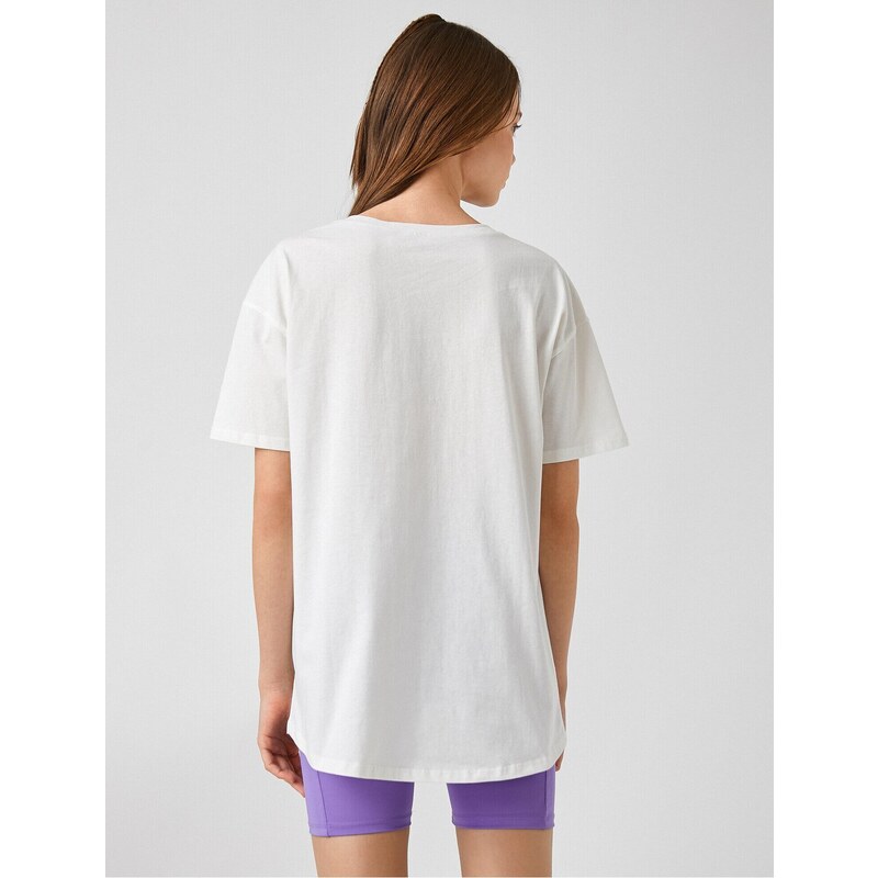 Koton Short Sleeve Crewneck T-Shirt