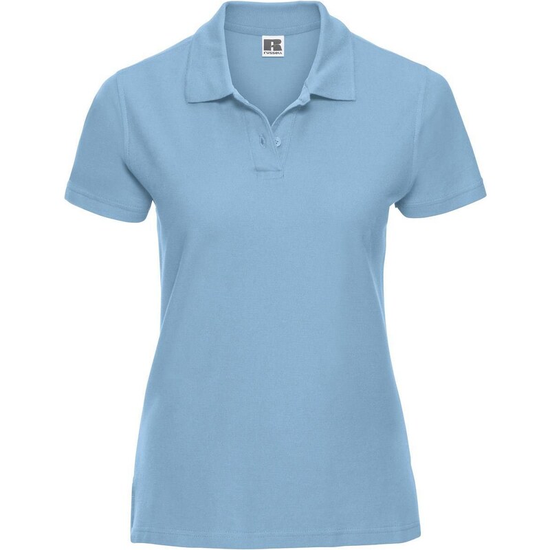 RUSSELL Ultimate R577F Cotton Polo 100% Smooth Cotton Ring-Spun 210g/215g