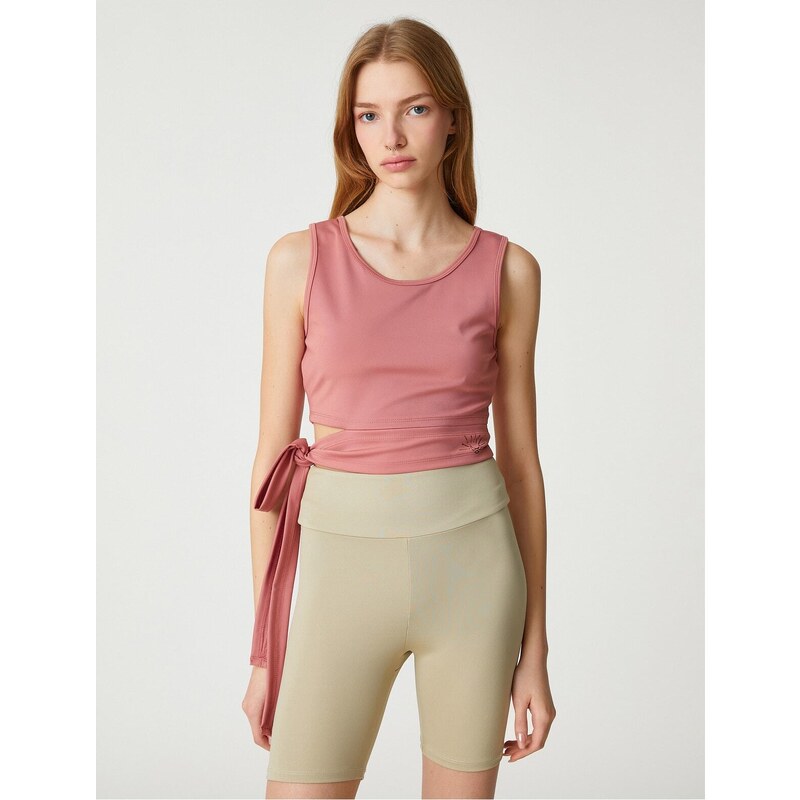 Koton Yoga Tank Top with Tie Side Detail