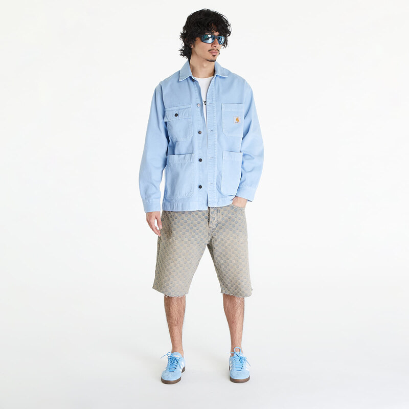 Carhartt WIP Garrison Coat UNISEX Frosted Blue Stone Dyed