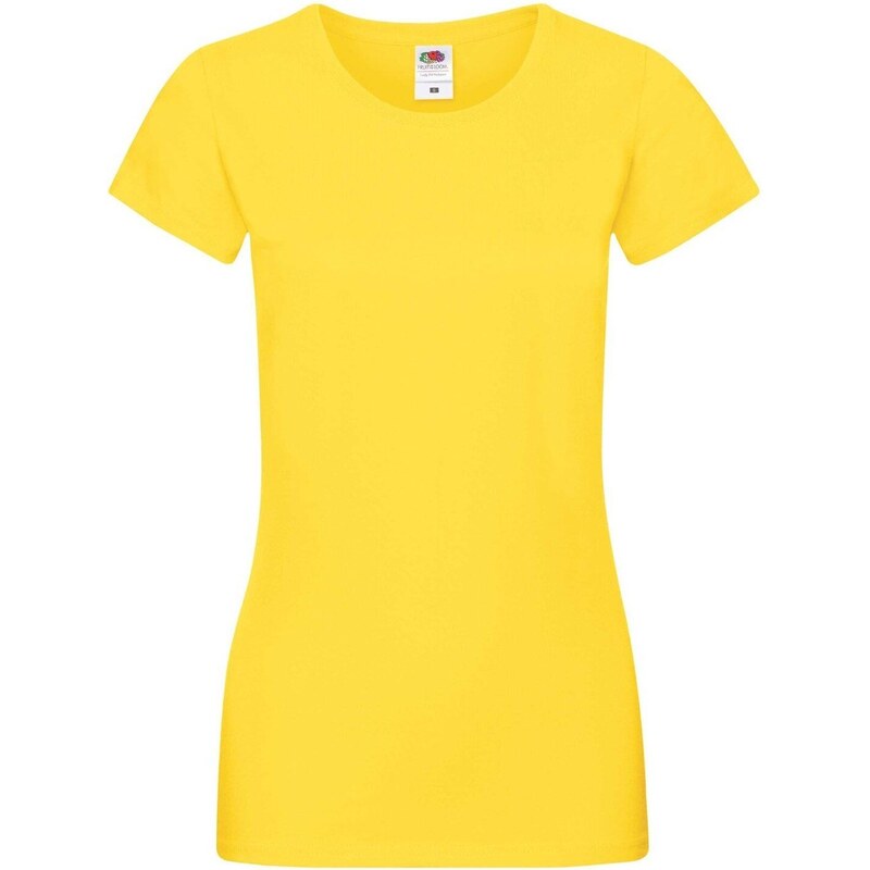 Fruit of the Loom Dámské tričko LadyFit Sofspun 614140 100%