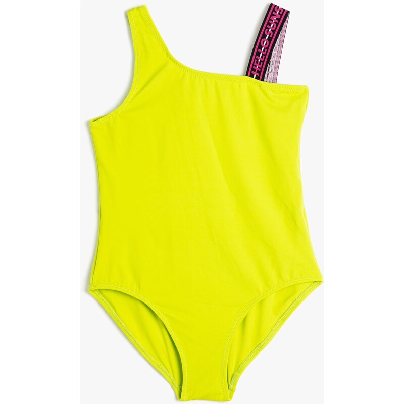 Koton One-Shoulder Strap Detail for Swimwear