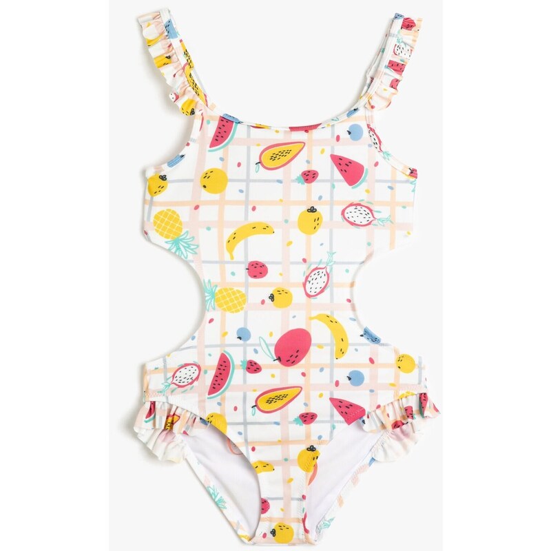 Koton Girls' Patterned Swimwear