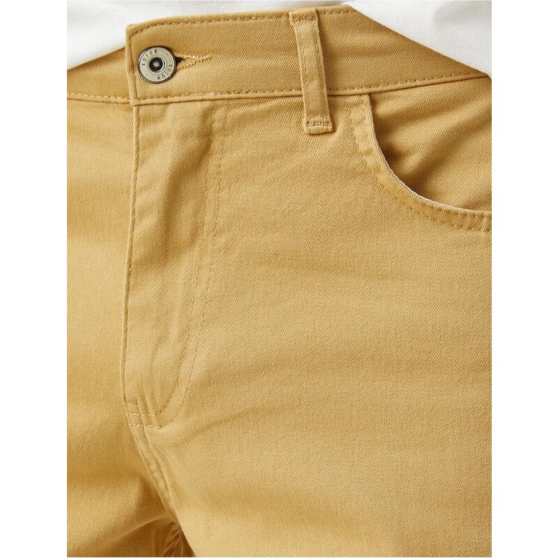 Koton Gabardine Chino Shorts